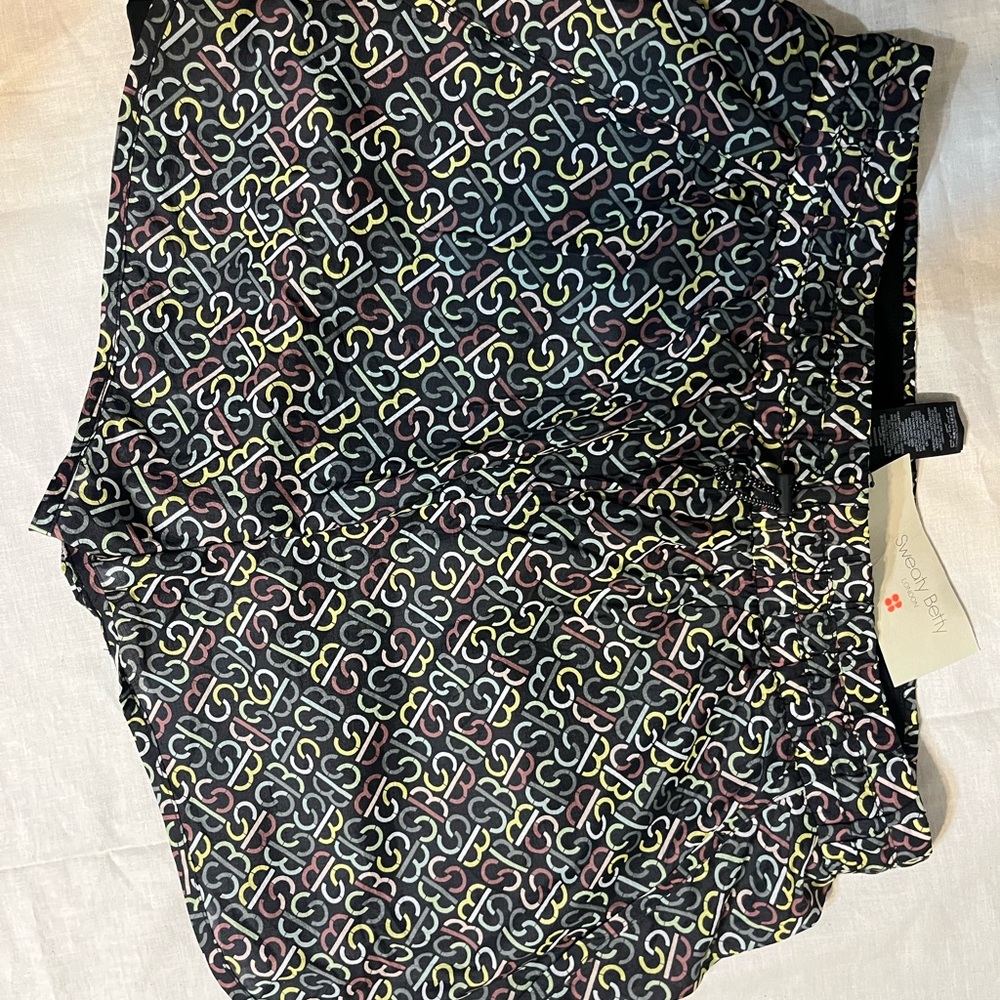 Sweaty Betty Multicolor Geometric Shorts